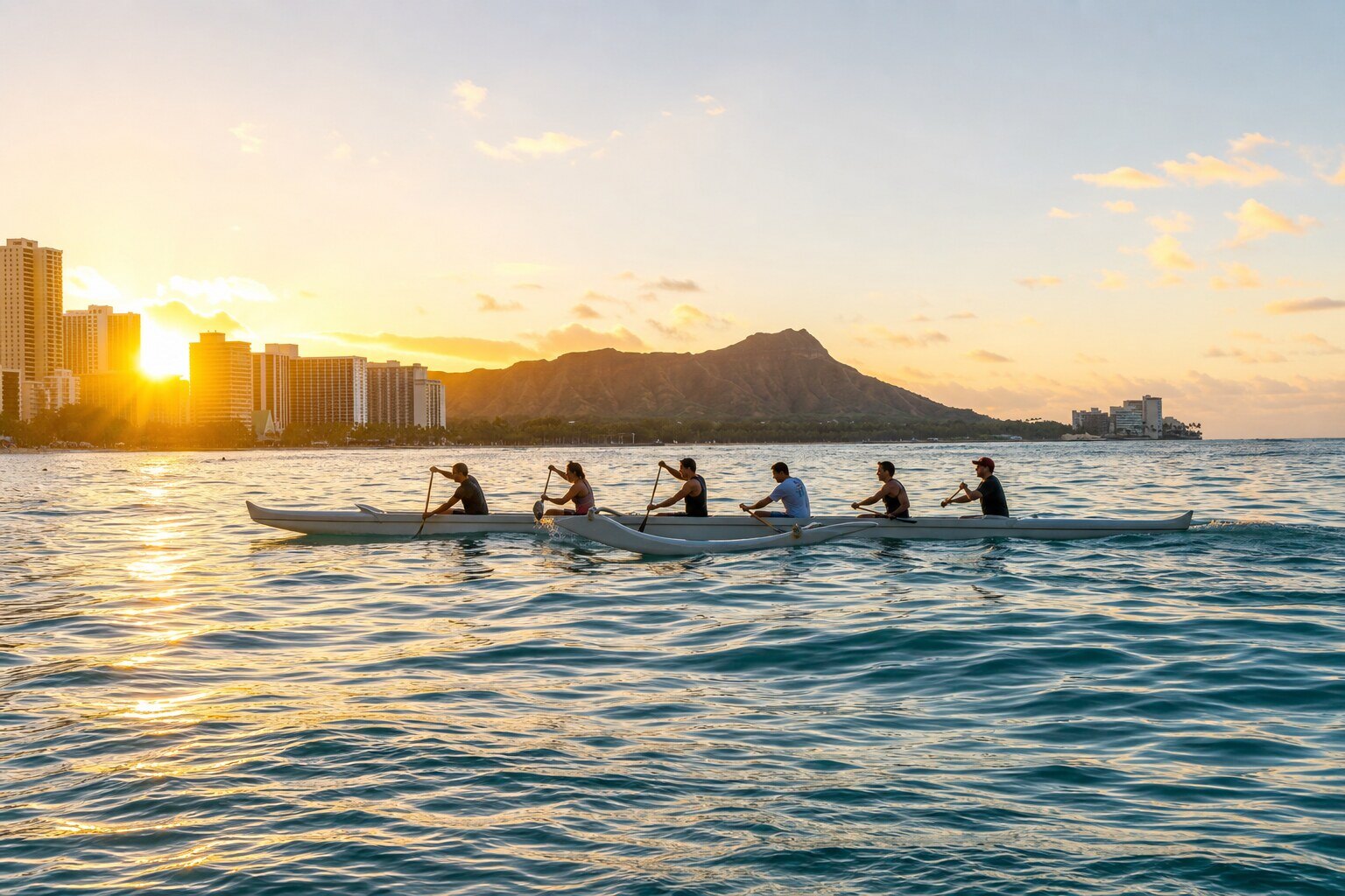 Honolulu weekend scene