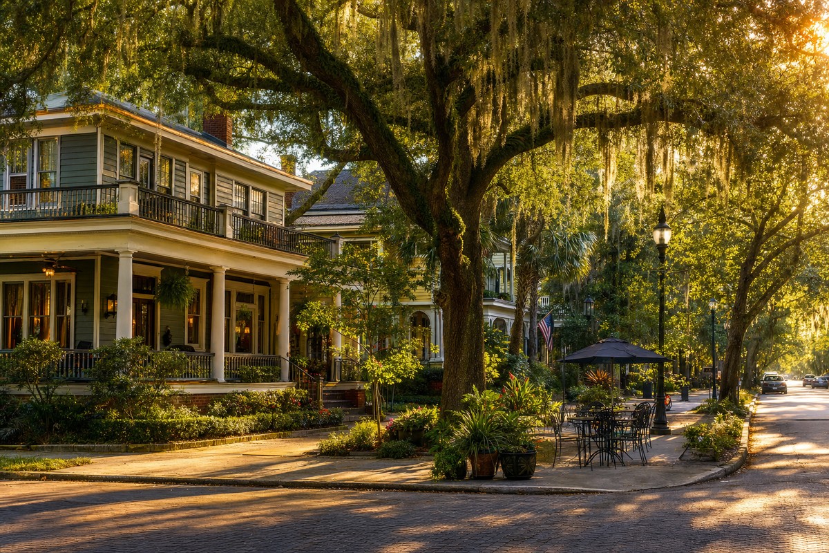 Riverside Avondale historic street