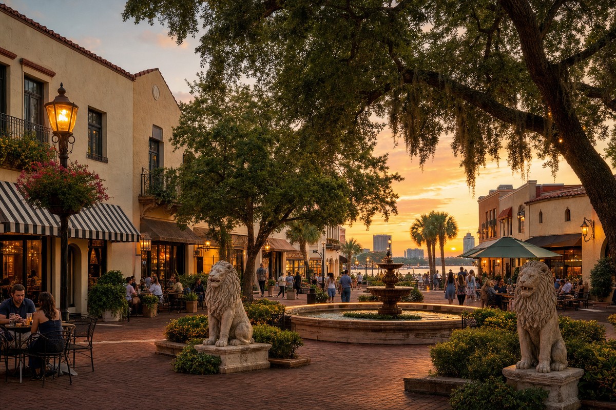 San Marco Square at evening