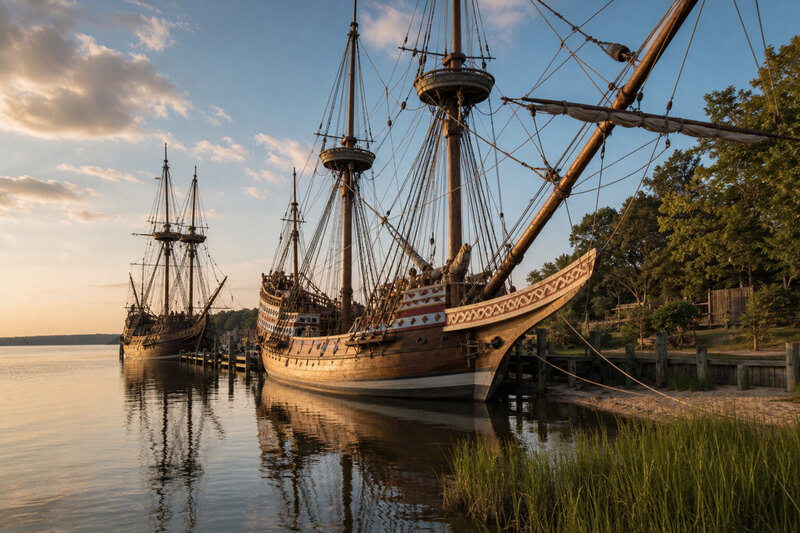 Jamestown Settlement near Jamestown, Virginia