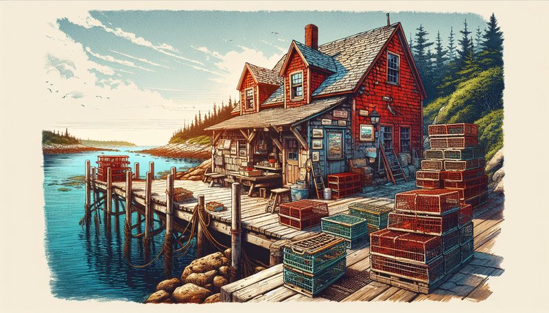 Cape Porpoise Maine lobster shack