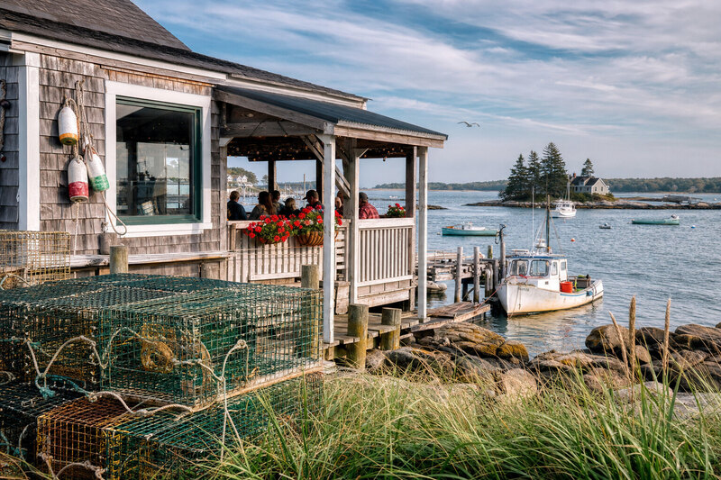 Cape Porpoise Maine lobster shack