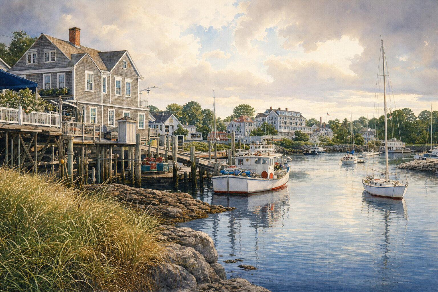 Kennebunkport itinerary scene