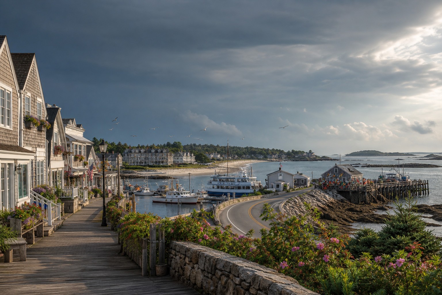 Kennebunkport itinerary scene