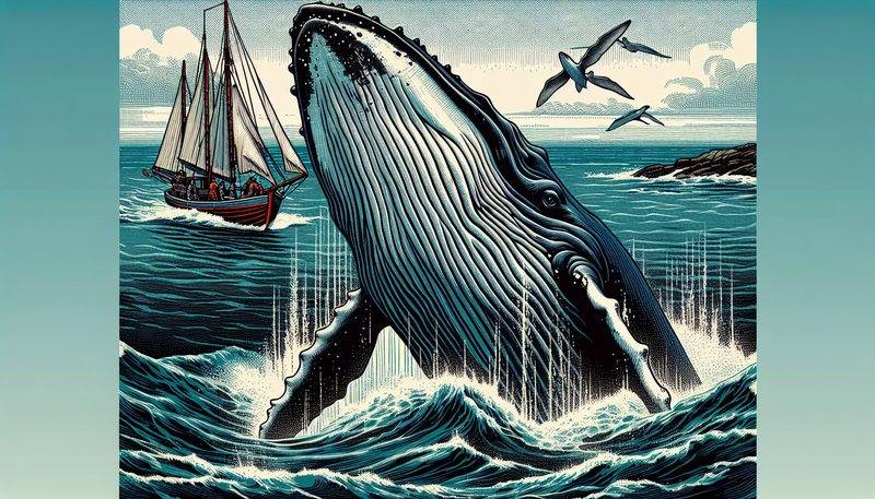 Whale watching off Kennebunkport