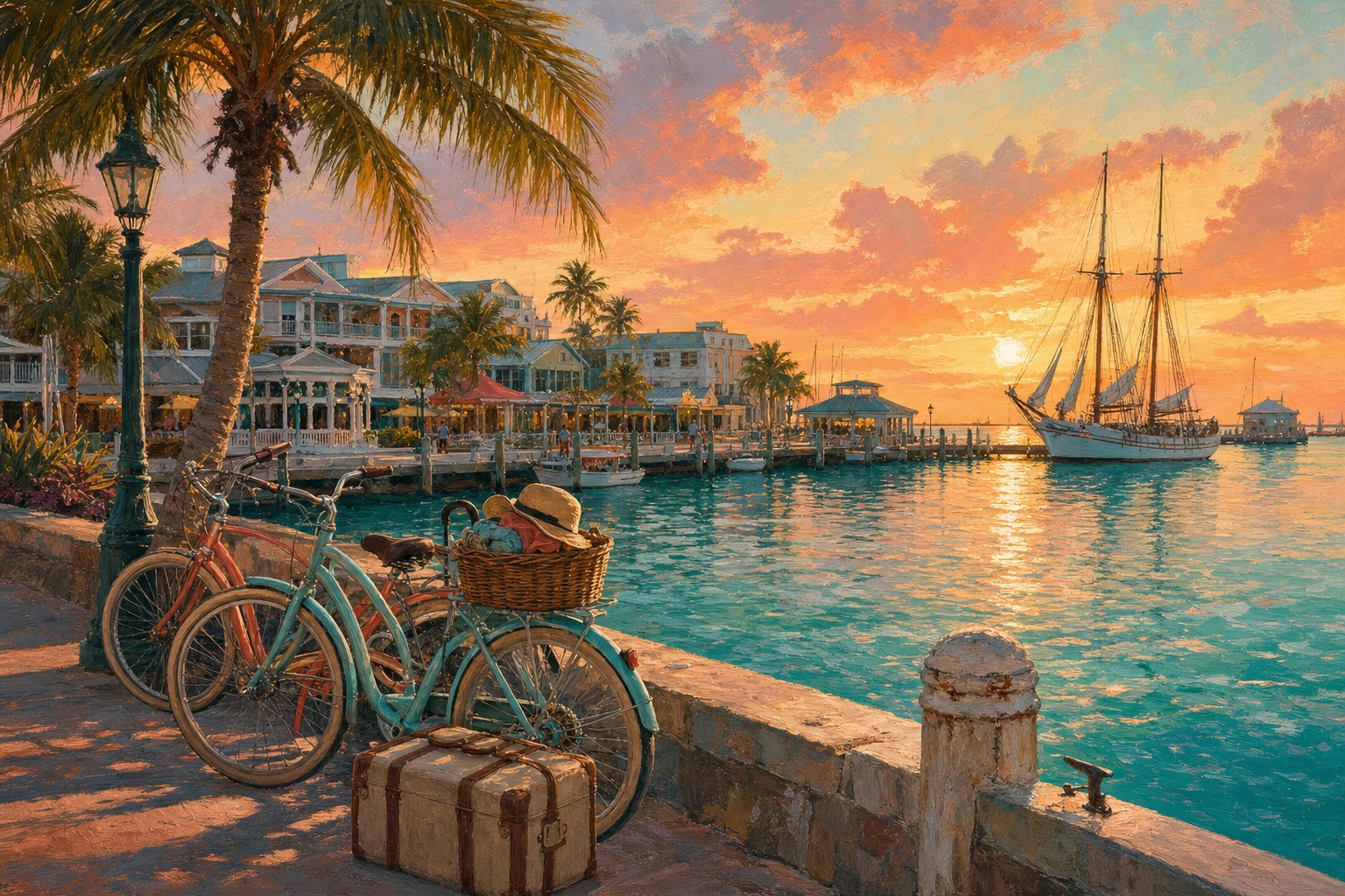 Key West weekend scene