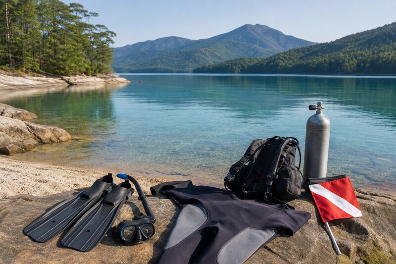 Scuba is part of the lake’s personality