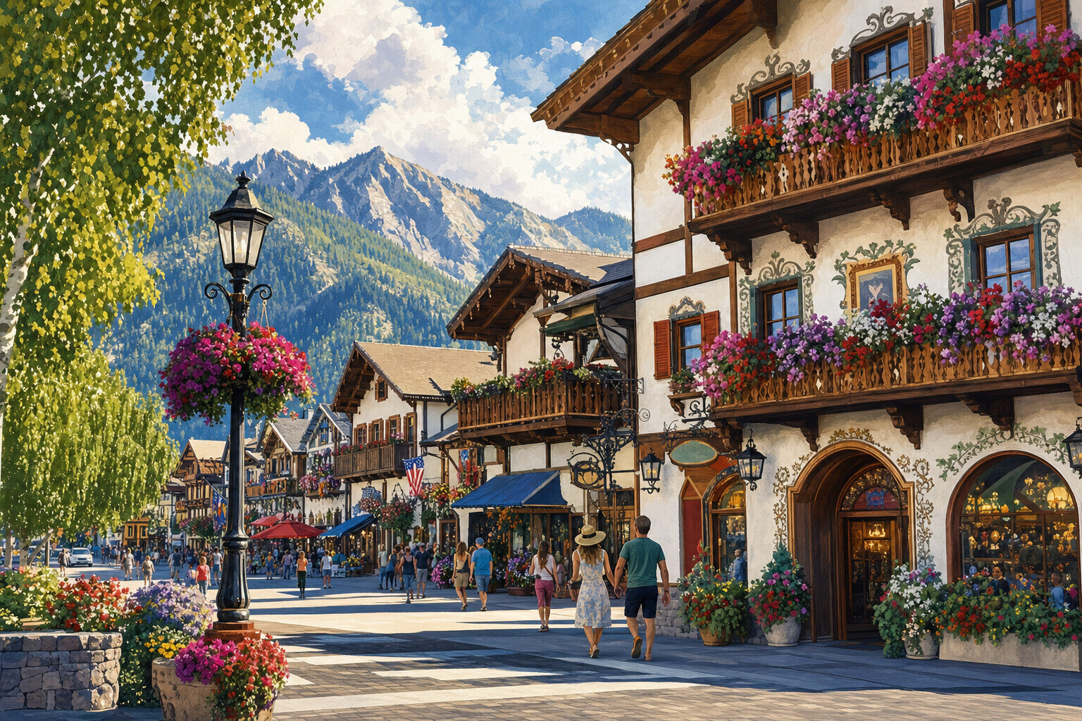 Leavenworth itinerary scene