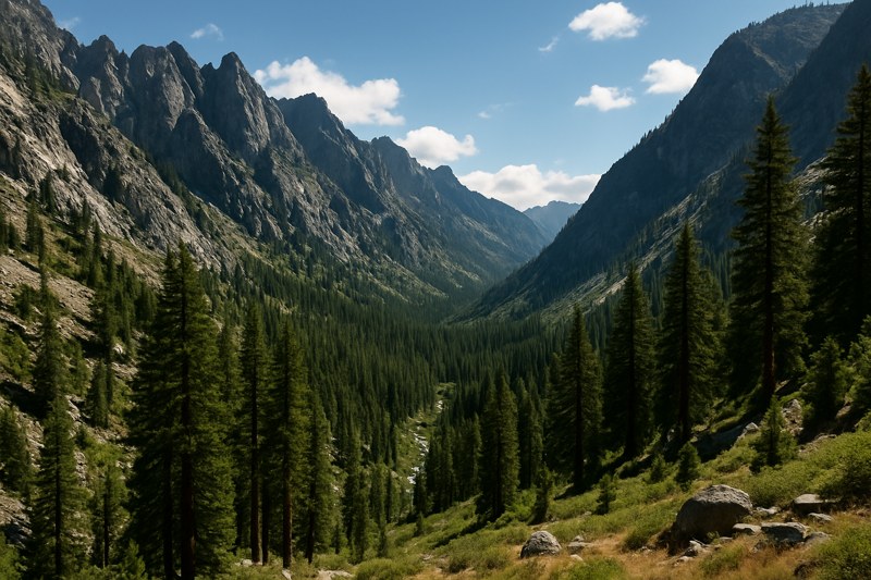 Cascade hiking country near Leavenworth