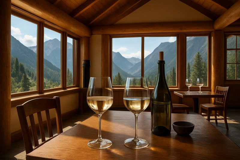 Leavenworth-area wine tasting room