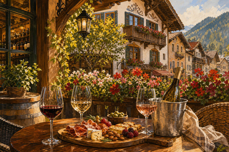 Leavenworth-area wine tasting room