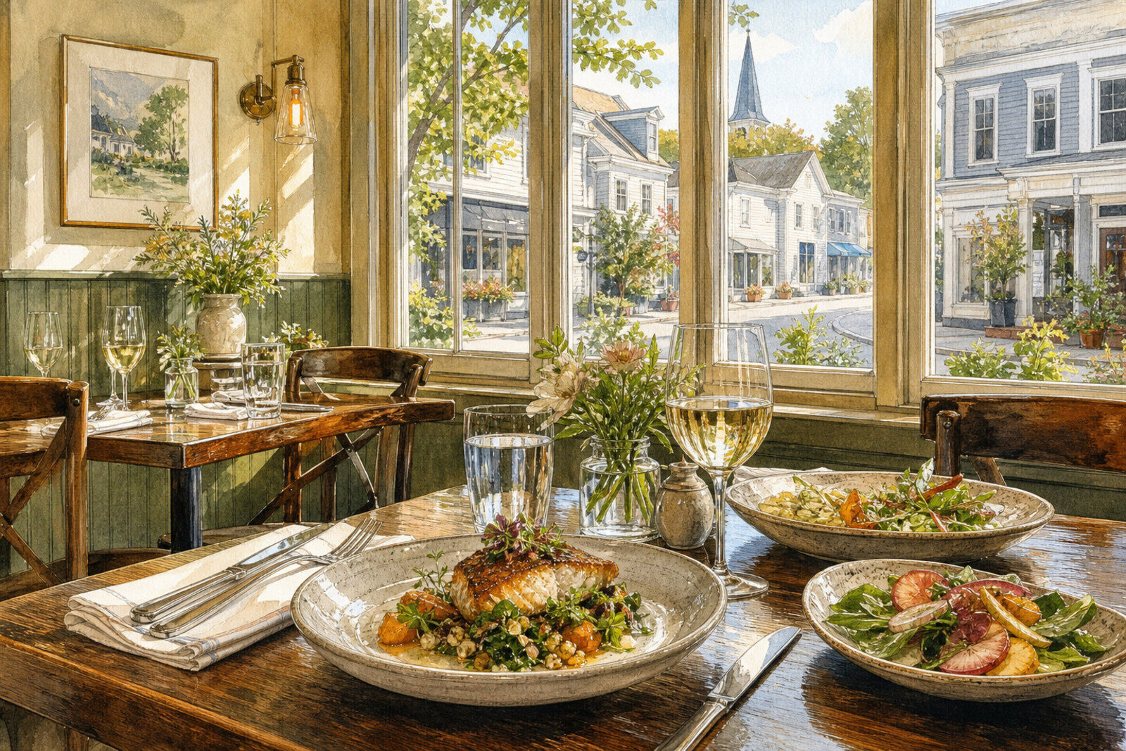 Manchester Vermont dining scene