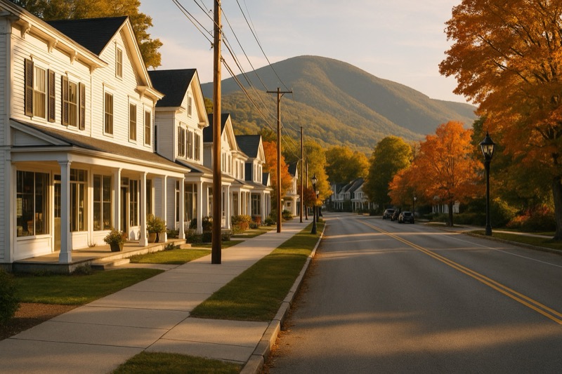 Manchester village lodging context