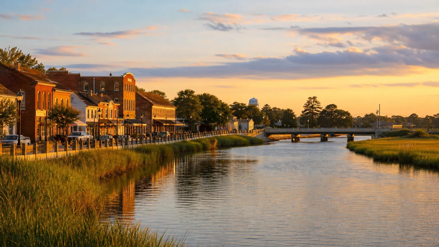 Milford weekend scene