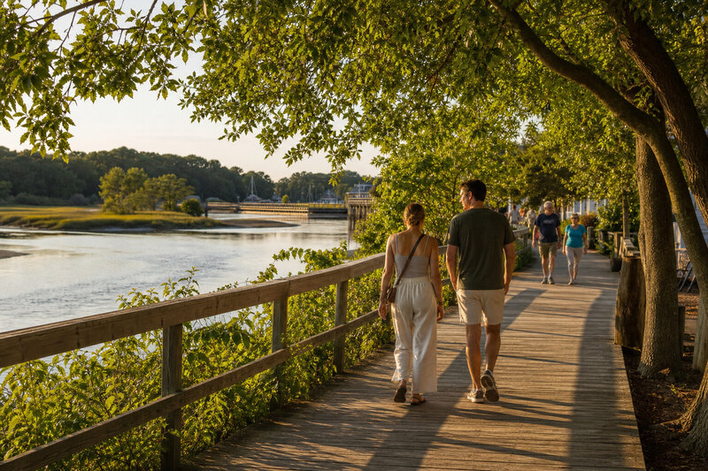 Mispillion Riverwalk in Milford Delaware