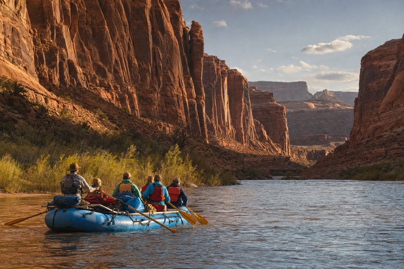 River or trail finish