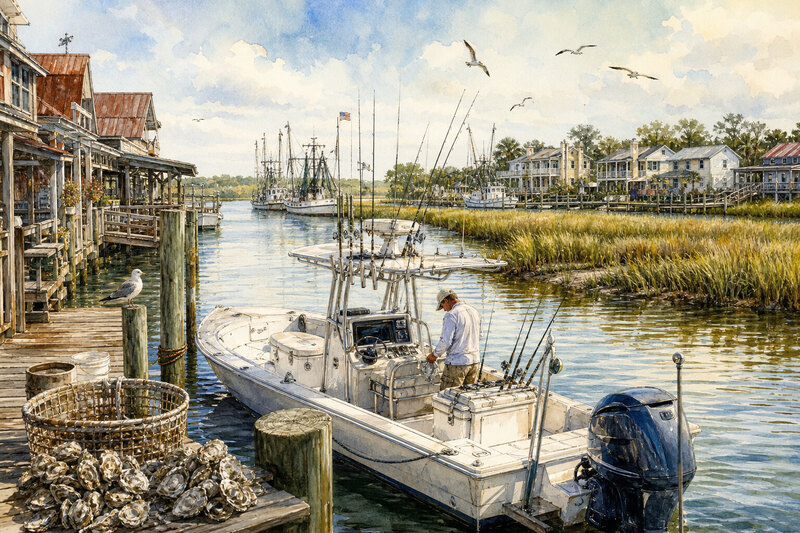 Charter fishing Murrells Inlet