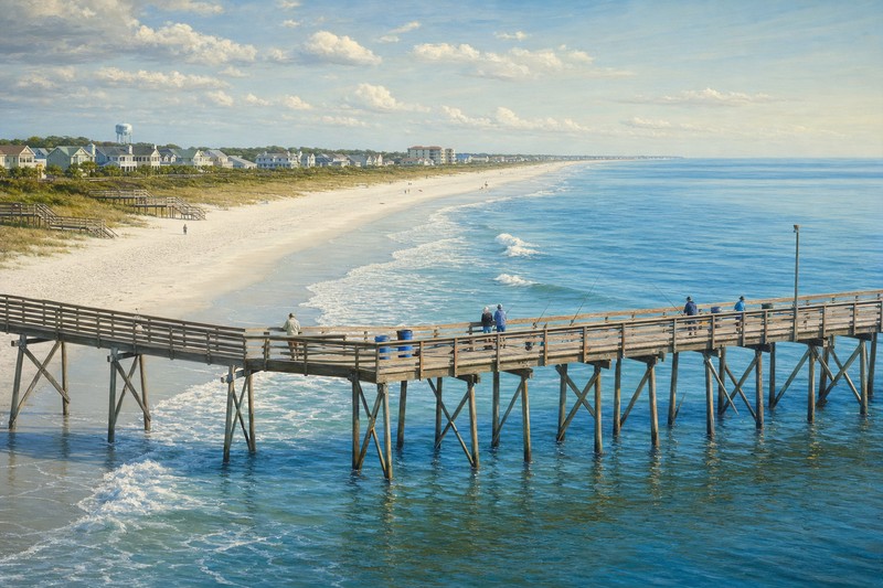 Pier towns, Boardwalk, or quiet dunes