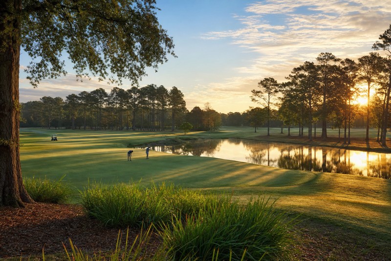 Use the cooler hours for golf