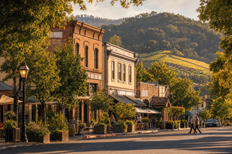 St. Helena in Napa Valley