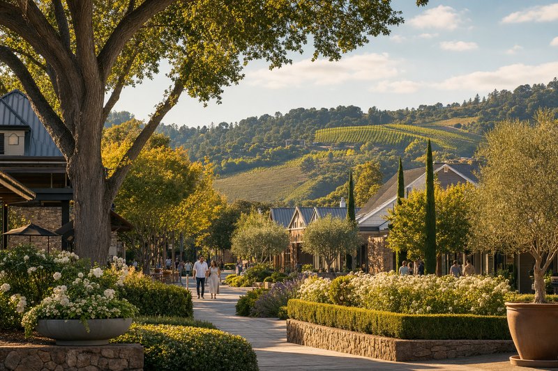 Choose Napa or an up-valley town