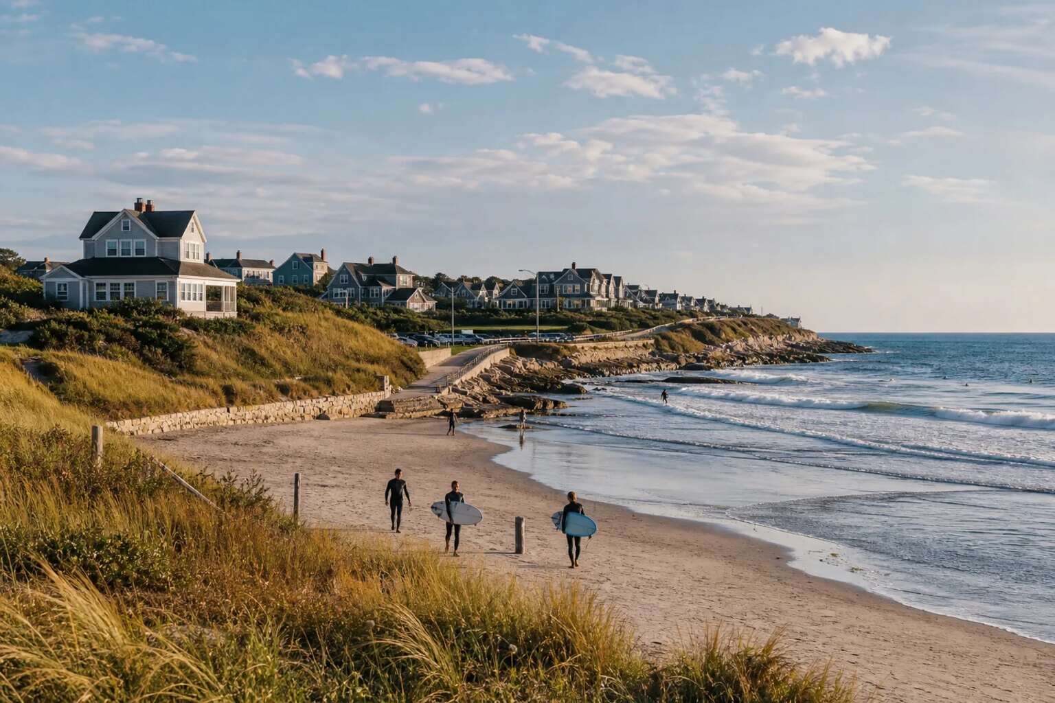 Narragansett weekend scene