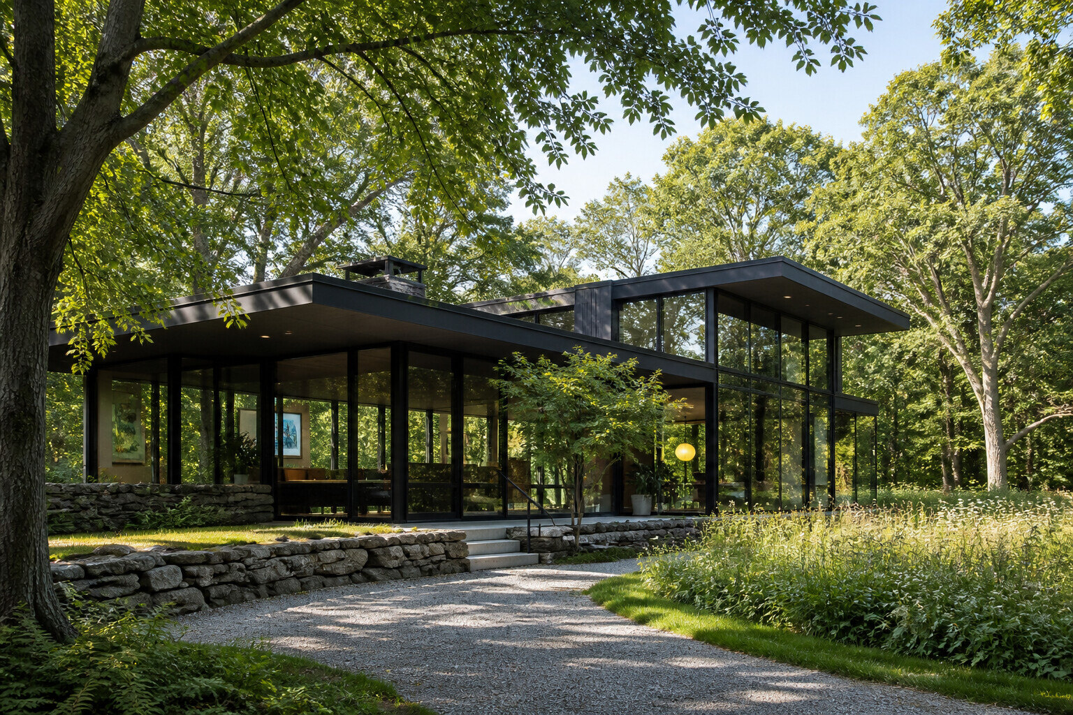 New Canaan itinerary scene