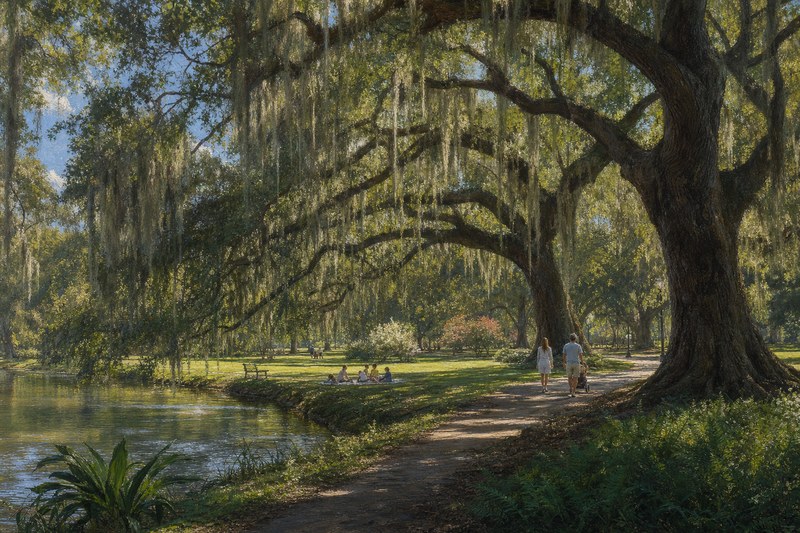 City Park: sculpture, gardens, or family attractions