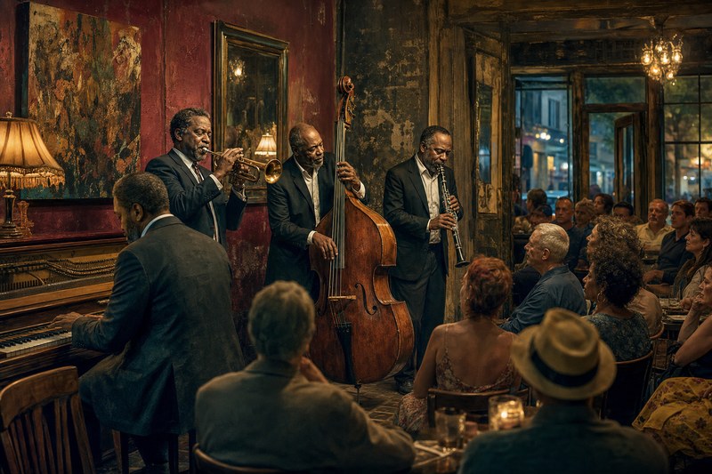 Hear traditional jazz as a full set