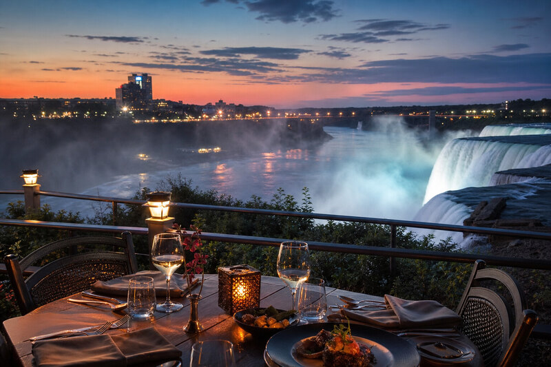 Dinner after a Niagara Falls park day