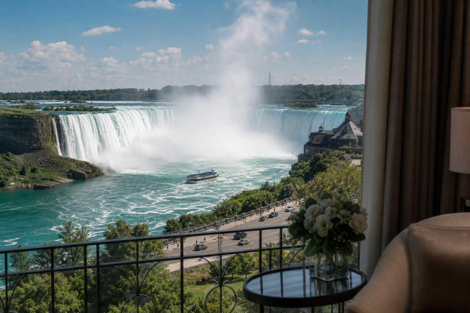 Falls-view hotel weekend in Niagara Falls