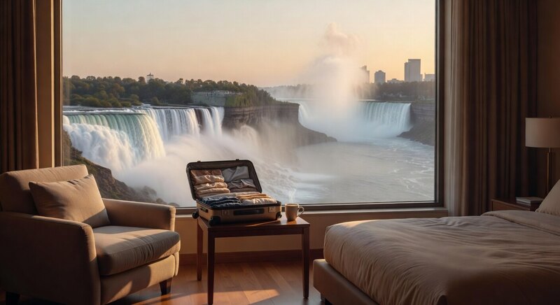 Falls-view hotel weekend in Niagara Falls