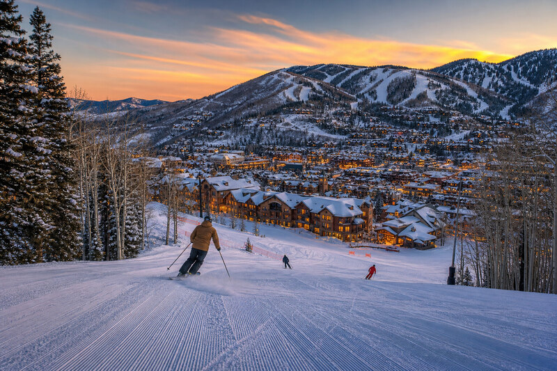 Ski terrain above Park City