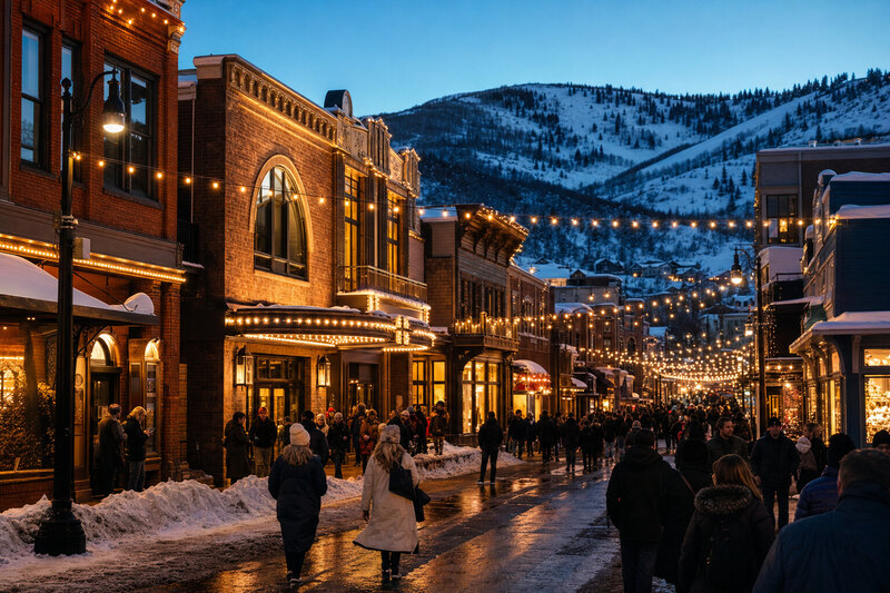 Park City travel scene