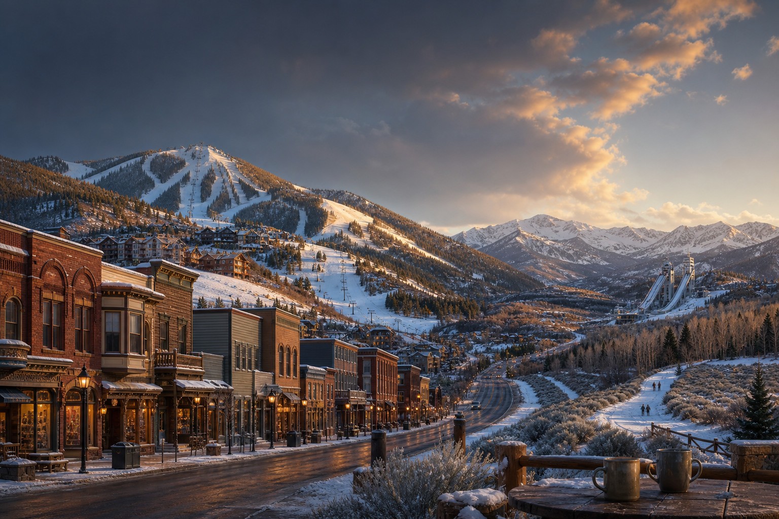 Park City itinerary scene