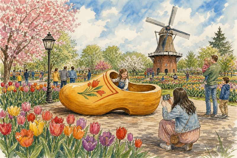 Brinkhoff Park wooden shoe
