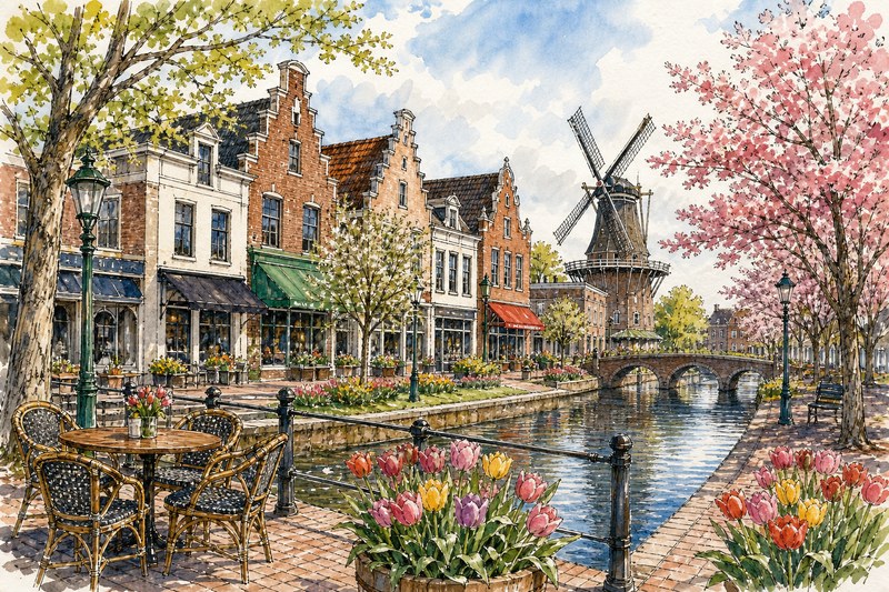 Molengracht Plaza in Pella