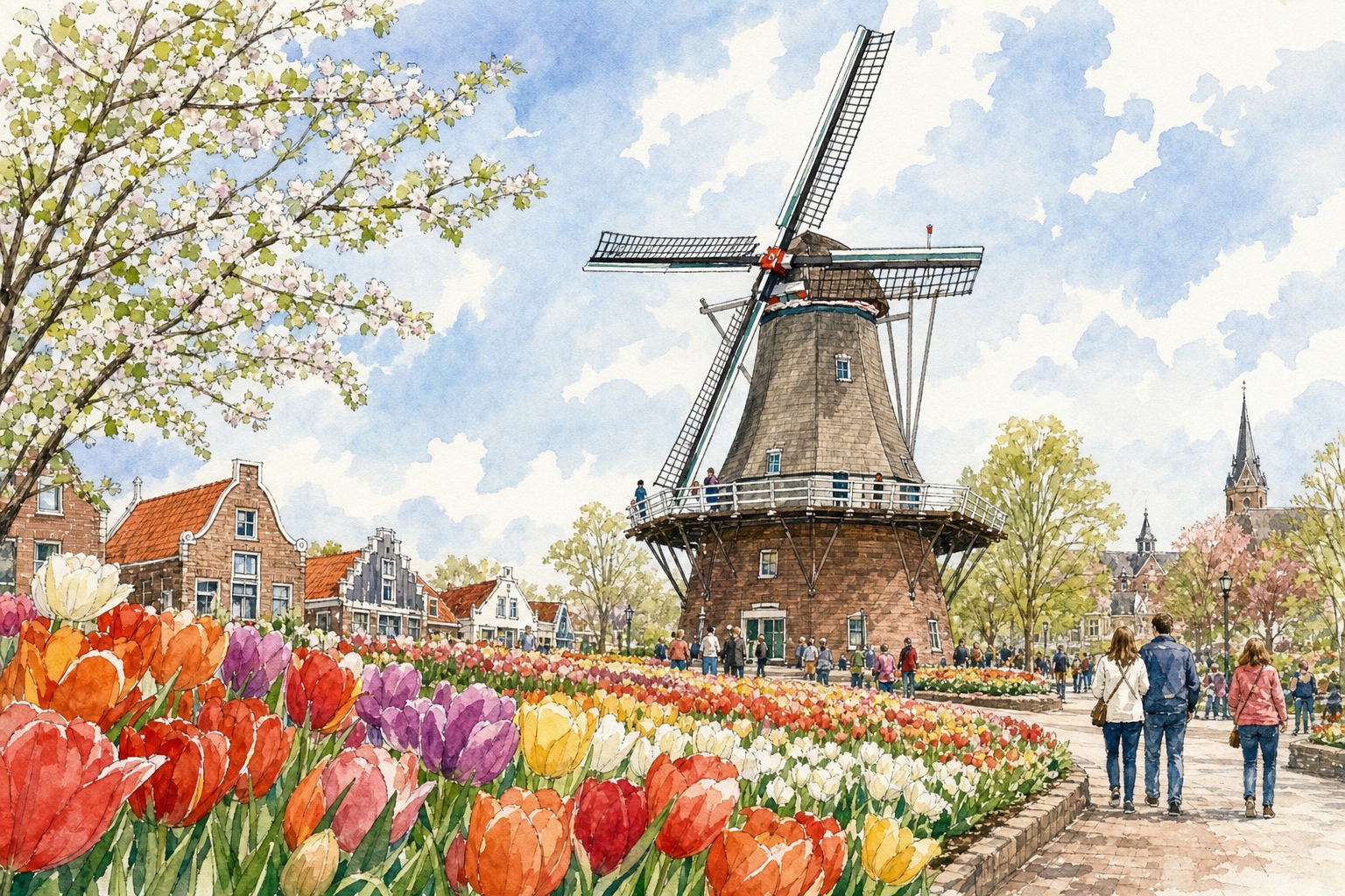Vermeer Windmill in Pella