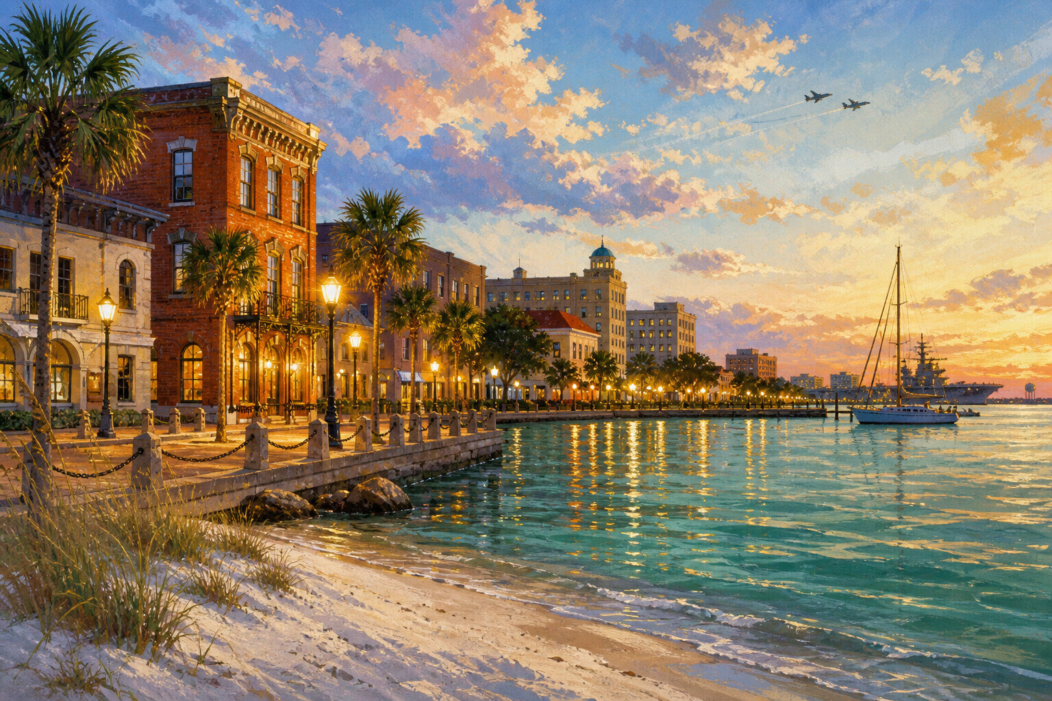 Pensacola itinerary scene