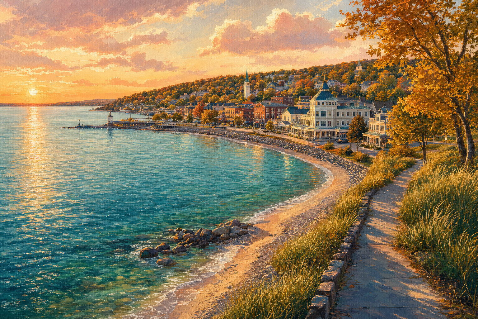 Petoskey weekend scene