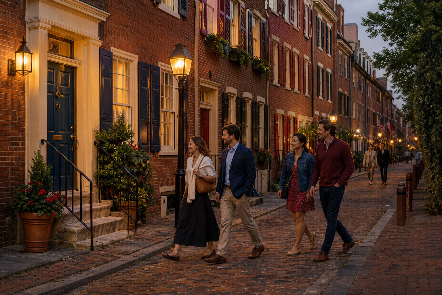 Philadelphia itinerary scene
