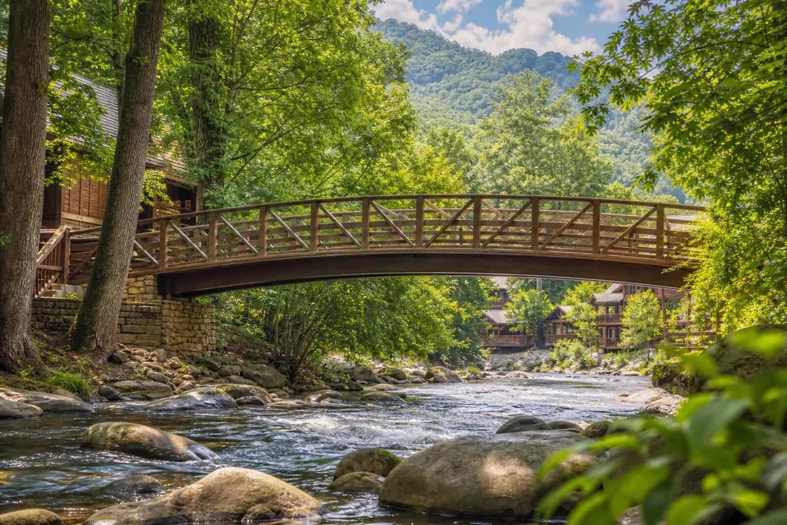 Pigeon Forge weekend scene