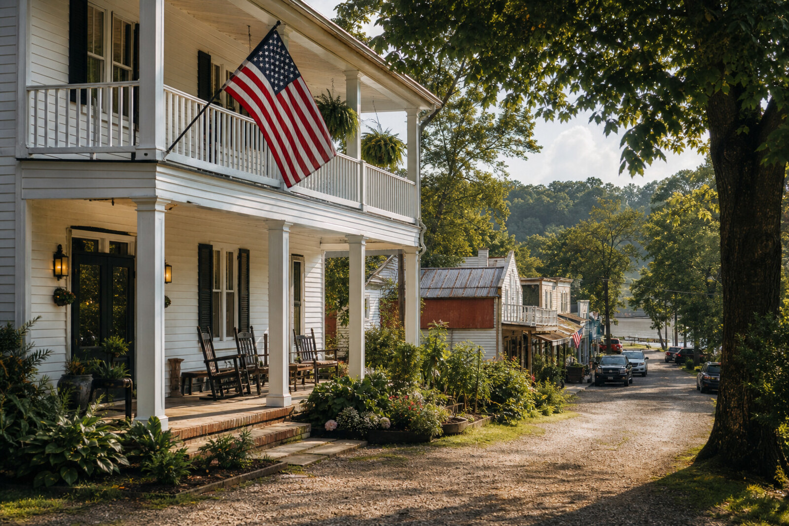 Lodging exterior near Rabbit Hash Kentucky