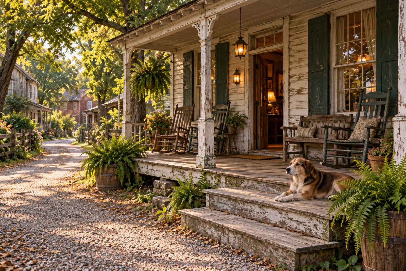 Lodging exterior near Rabbit Hash Kentucky
