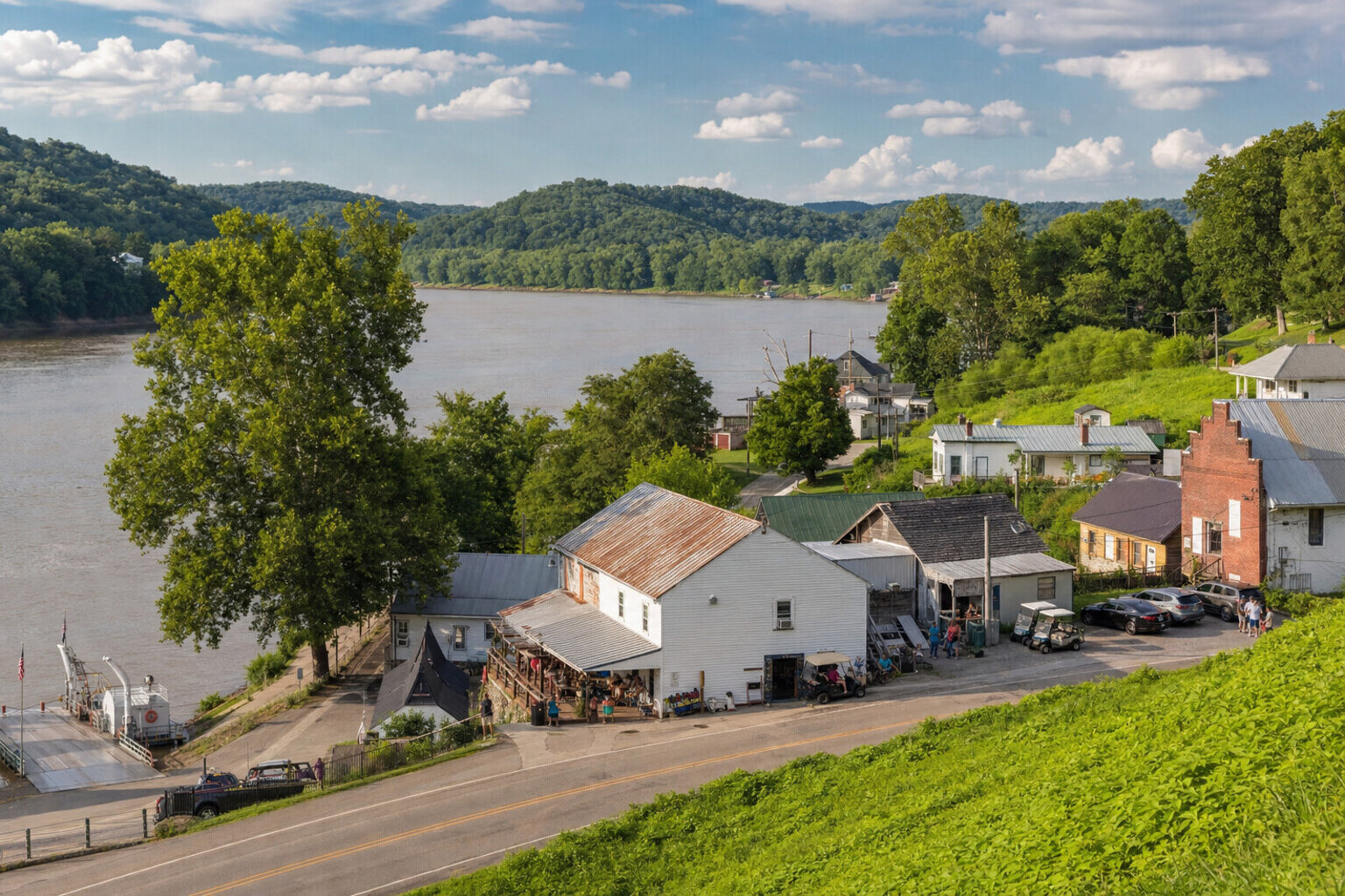 Rabbit Hash itinerary scene