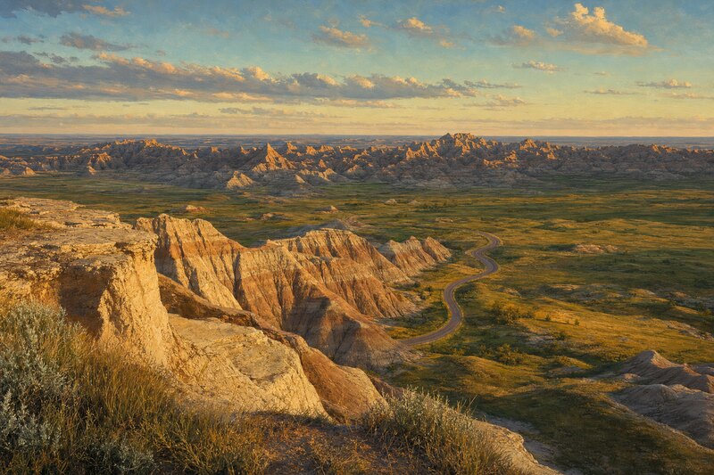 Pinnacles and Yellow Mounds