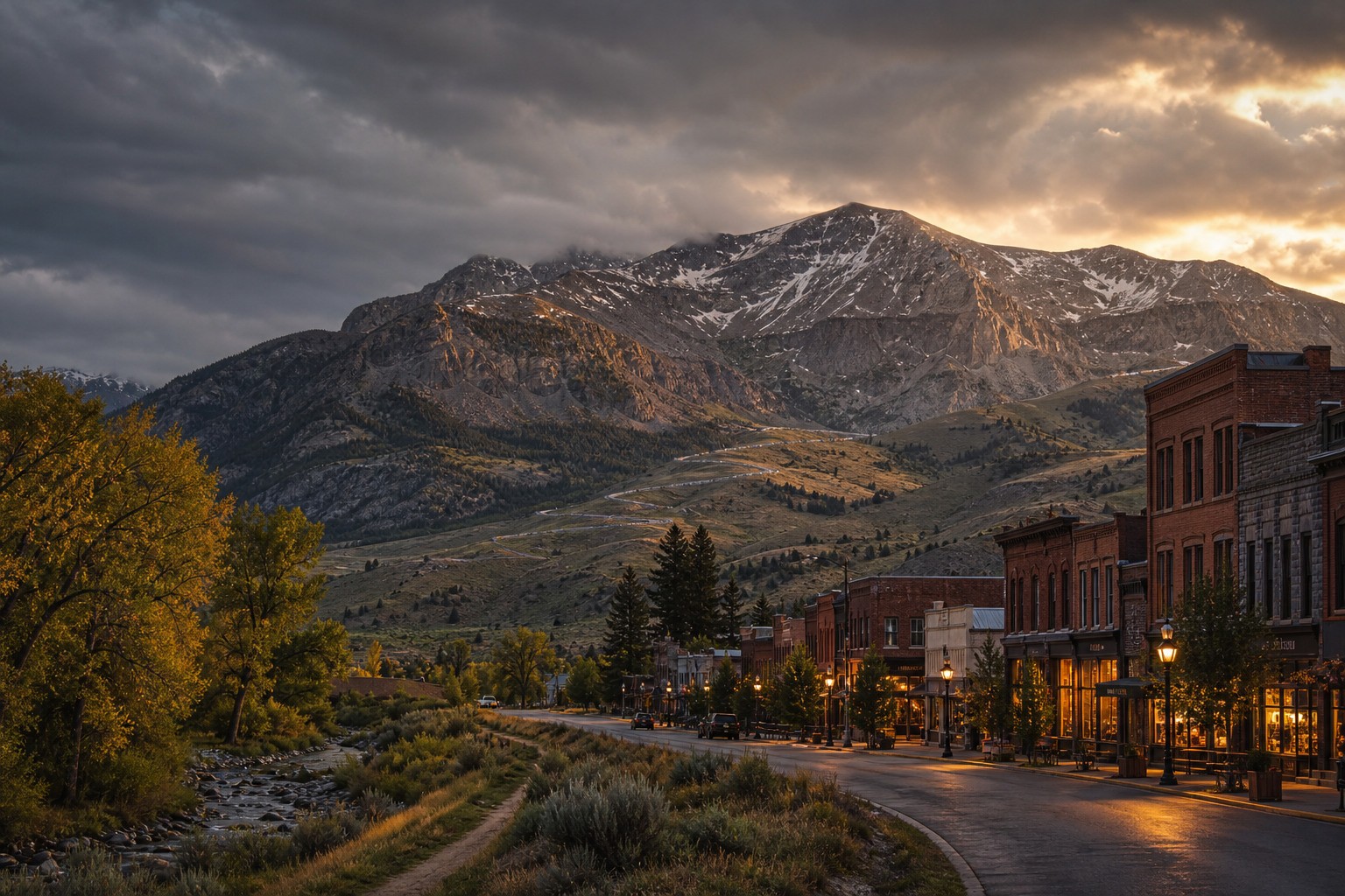 Red Lodge itinerary scene