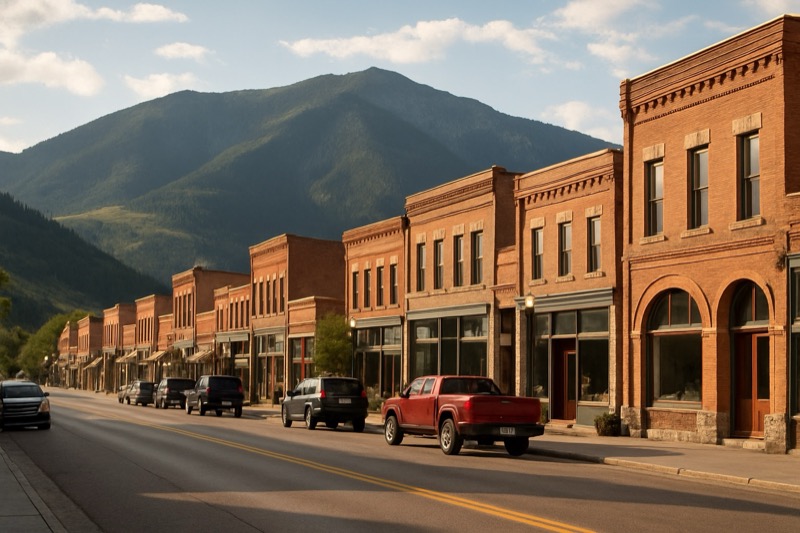 Downtown Red Lodge for town-first stays