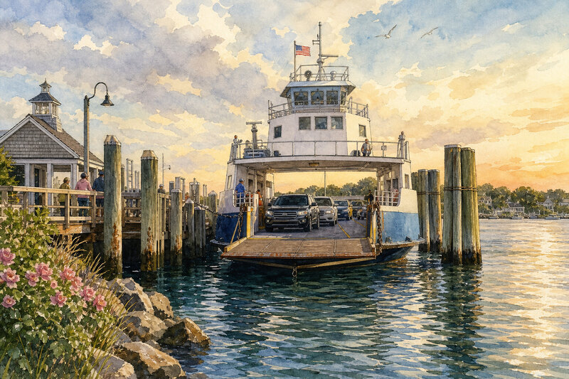 Cross to Shelter Island