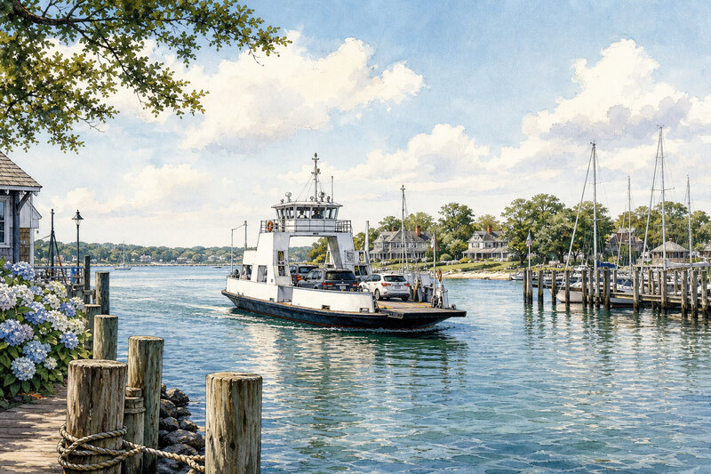 Shelter Island Ferry